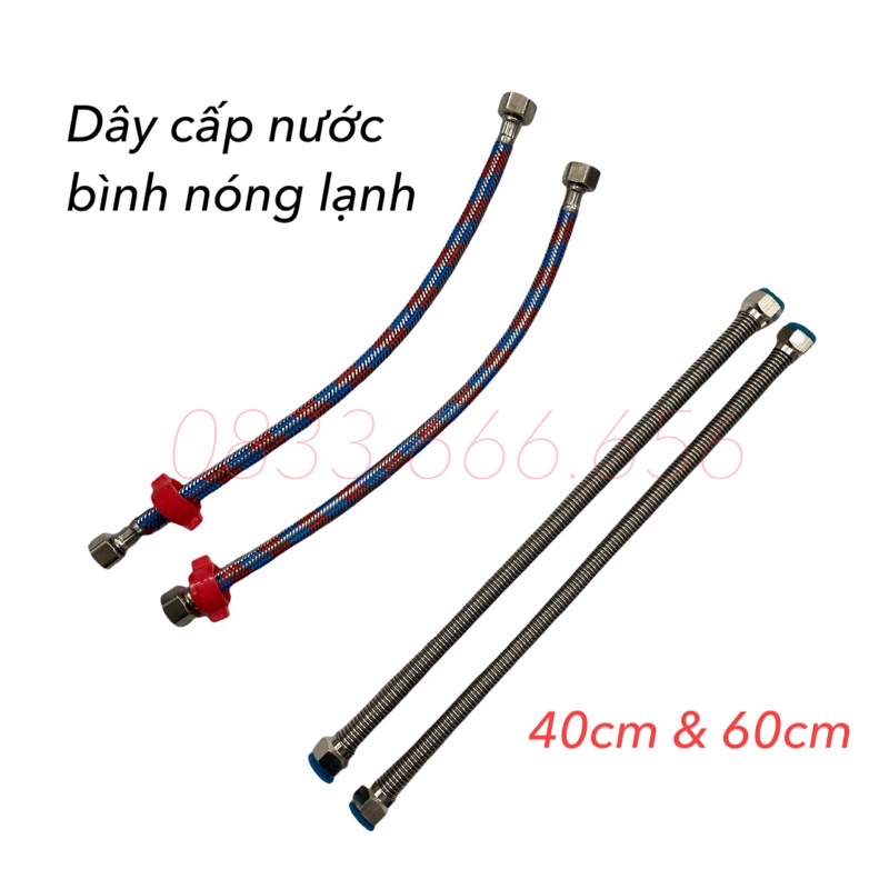 Dây cấp nước bình nóng lạnh ( giá 1 đôi) - Dây dẫn nước bình nước nóng loại tốt