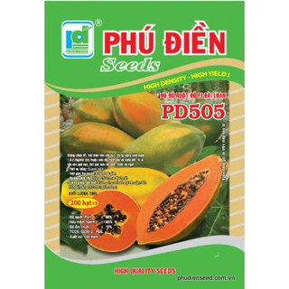 Hạt giống đu đủ đài loan ruột đỏ