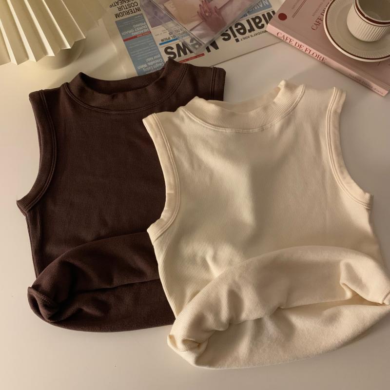 Áo tank top Xiaozhainv không tay 5 màu thời trang Hàn Quốc cho nữ