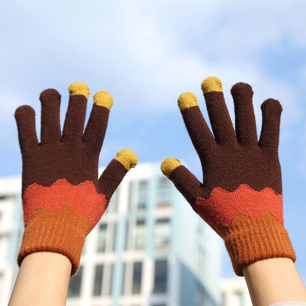 Găng Tay Len Co Giãn Họa Tiết Hoa Đơn Giản WMES15H Cho Nam Và Nữ