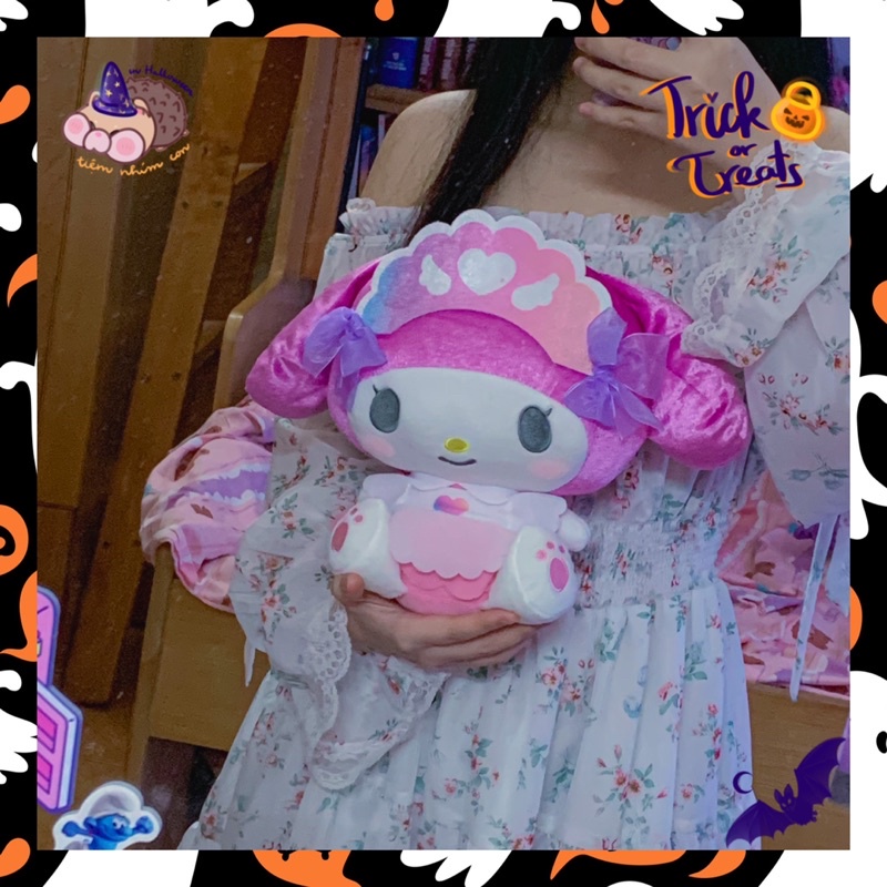 TOREBA Gấu bông MY MELODY & KUROMI Hello Sweet Days Big Plush Sanrio Nhật Bản | Tiệm Nhím Con