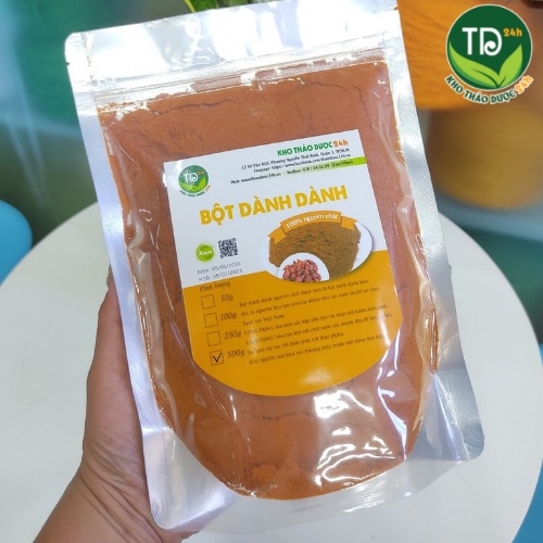 Bột Dành Dành – bột tạo màu tự nhiên dùng làm xôi và bánh 50g/100g
