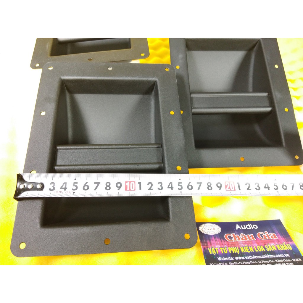 Tay xách thùng loa bằng sắt 16cm x22cm 2 cái Audio Châu Gia