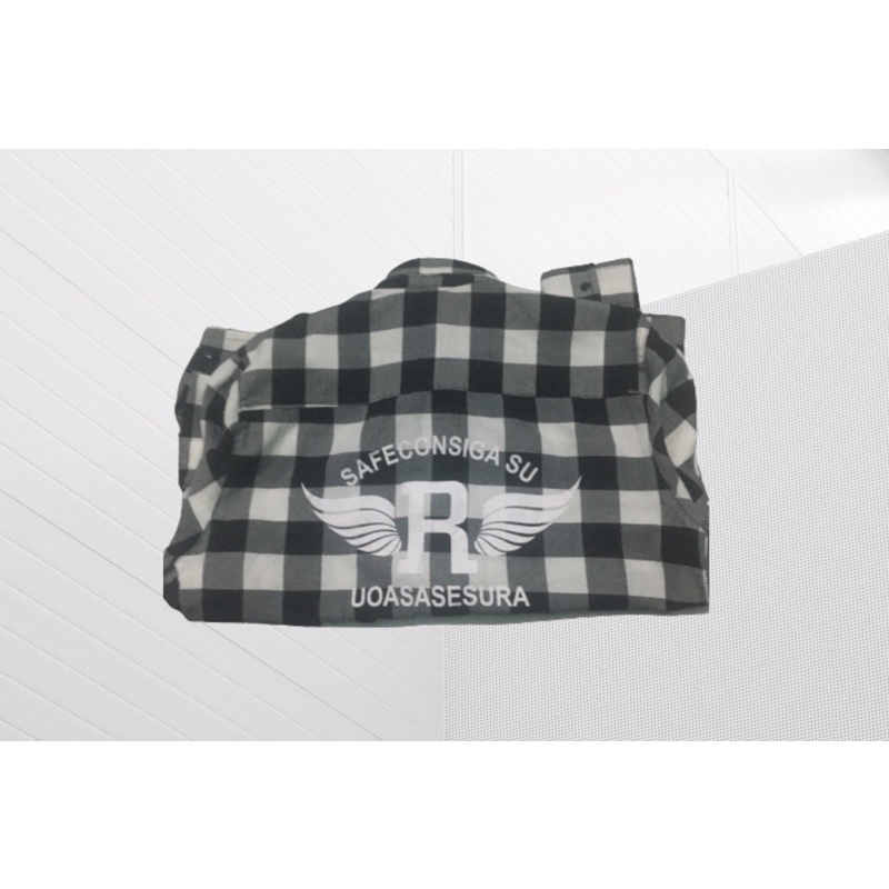 Áo sơ mi hoạ tiết caro đen trắng , Unisex Nam Nữ , Phong cách Hàn Quốc hot , Form rộng