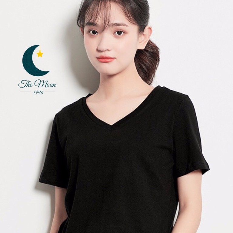 Áo Thun Nữ Cộc Tay Cổ Tim Phù Hợp Với Mọi Lứa Tuổi | BigBuy360 - bigbuy360.vn