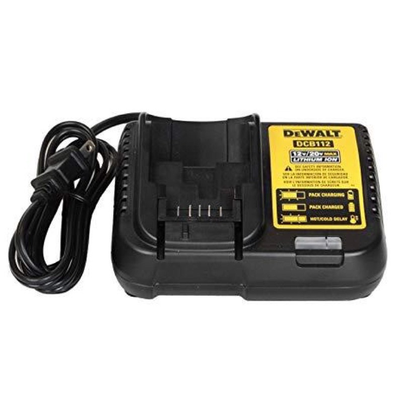 BỘ SẠC PIN 10.8-18V DCB112 DEWALT