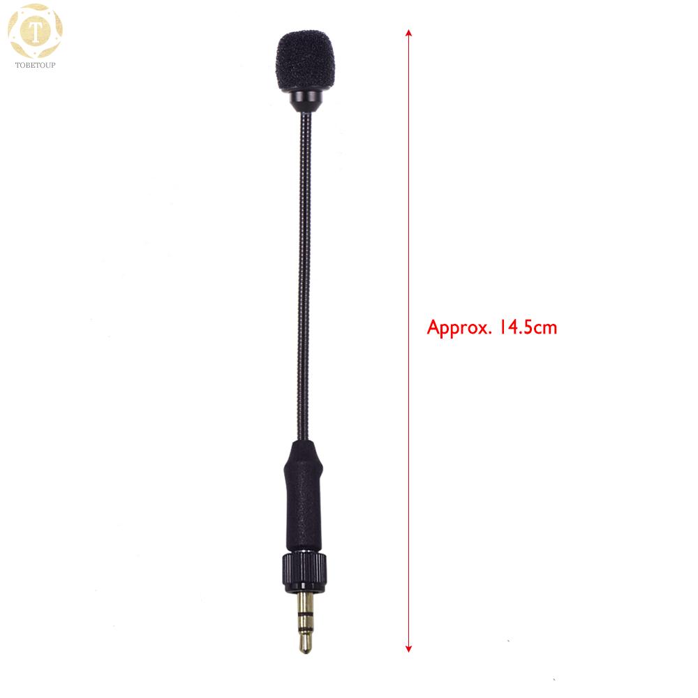 Shipped within 12 hours】 BOYA BY-UM2 Mini Omin-directional Flexible Audio Microphone 3.5mm Locking-type for BOYA BY-WM4 BY-WM5 BY-WM6 BY-WM8 Wireless Transmitter Microphone [TO]