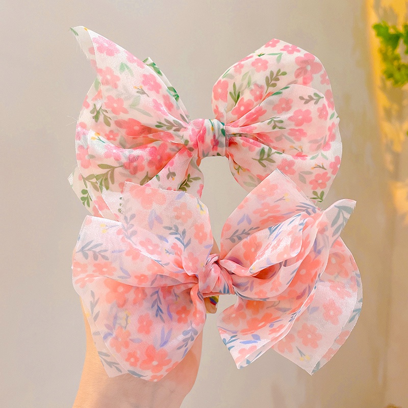 Kẹp Tóc Nơ Dễ Thương Cho Bé Gái