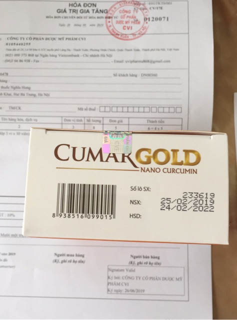 CUMARGOLD new- thực phẩm bảo vệ sức khoẻ