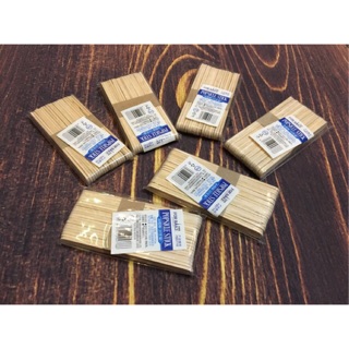 Que gỗ làm kem bịch 20 cái