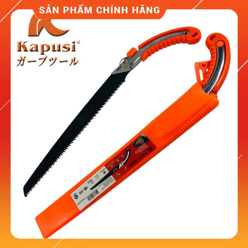 CƯA CẦM TAY NHẬT BẢN KAPUSI 350mm cưa gỗ, cưa cành cây Hàng Cao Cấp