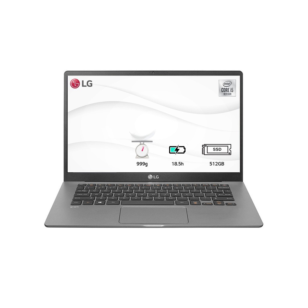 Laptop LG Gram 2020 14ZD90N-V.AX55A5 (Core i5-1035G7/8GB/512GB NVMe/14 FHD IPS/NonOS) | BigBuy360 - bigbuy360.vn