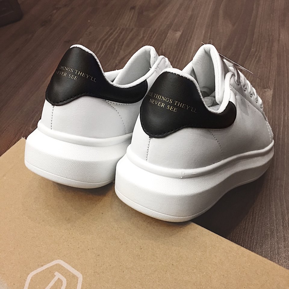 Giày Domba High Point White/Black H-9111 - Hàng chính hãng - Voss Authentic