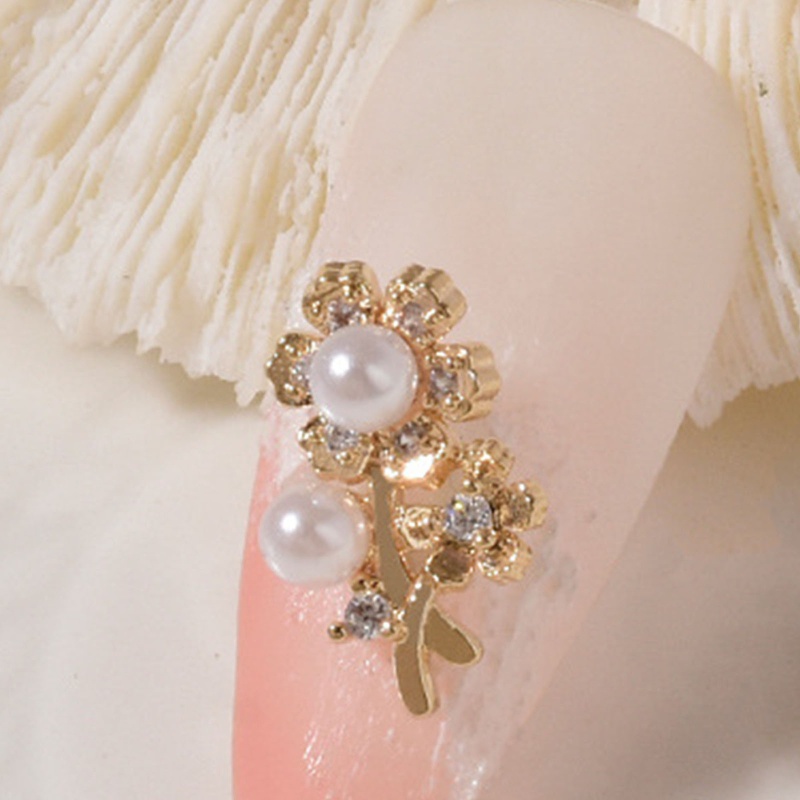 Phụ Kiện Trang Trí Móng Tay Nghệ Thuật Bằng Hợp Kim Zircon 3D DIY 2022 (19 Phong Cách)