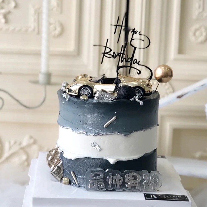 Xe Hơi Thể Thao Trang Trí Bánh