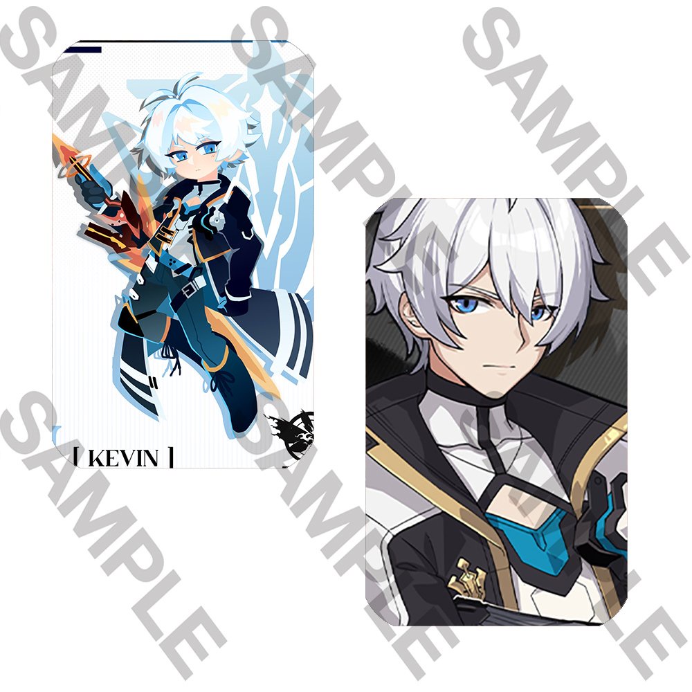 Ảnh card bo góc in hình HONKAI IMPACT thẻ bo viền 5*8cm anime chibi xinh xắn nhiều mẫu