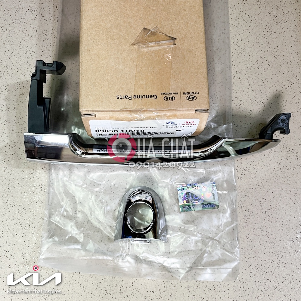 Tay mở cửa ngoài Carens mạ chrome 🚘 Nhập khẩu KIA MOTORS Hàn Quốc 🎯 Bảo hành 100% là hàng chính hãng