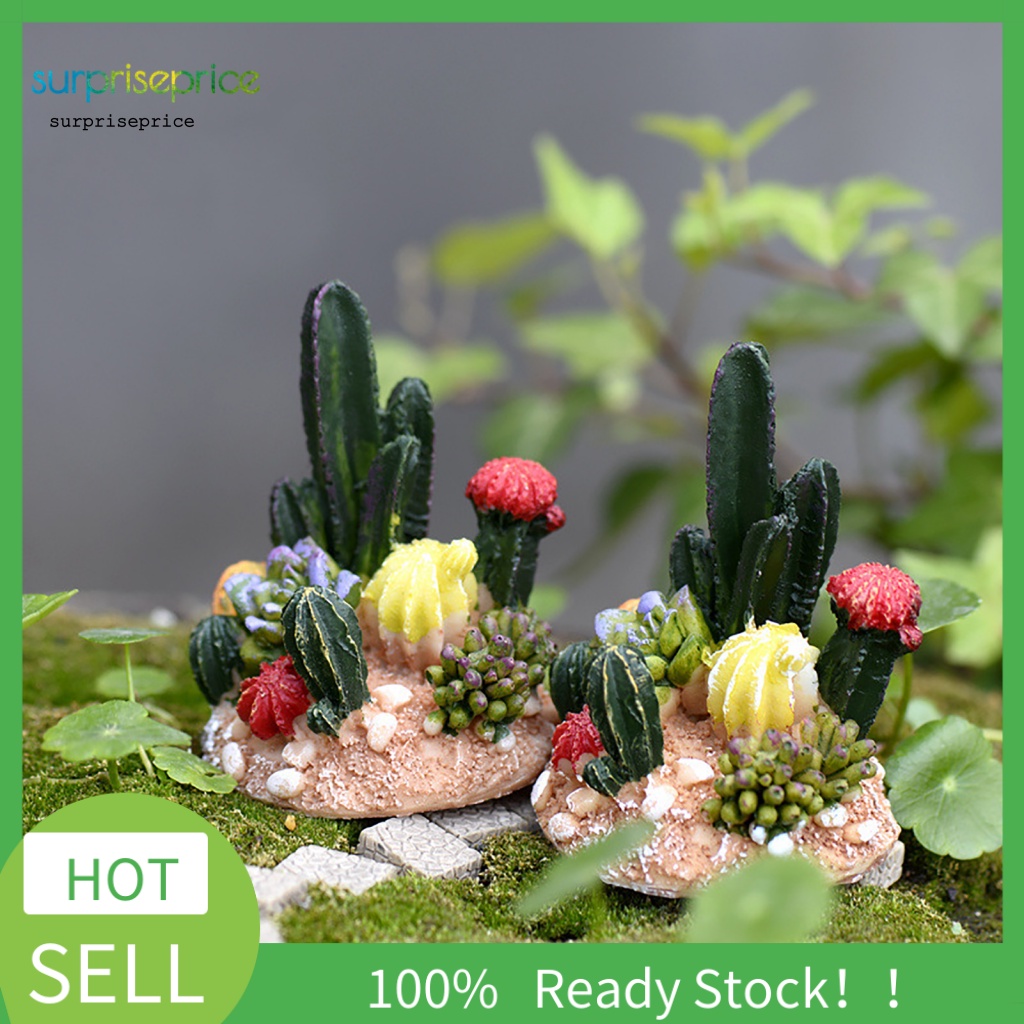 Cây Xương Rồng Giả Bằng Nhựa Resin Dùng Trang Trí Nhà Cửa