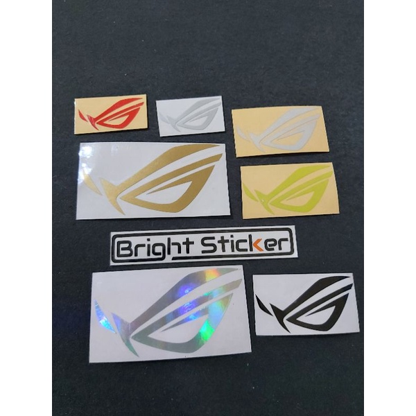 Miếng Dán LOGO Asus ROG Trang Trí Xe Hơi LAPTOP HP