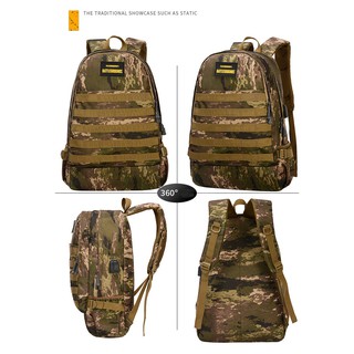 Balo 3 PUBG Thời trang USB BL135