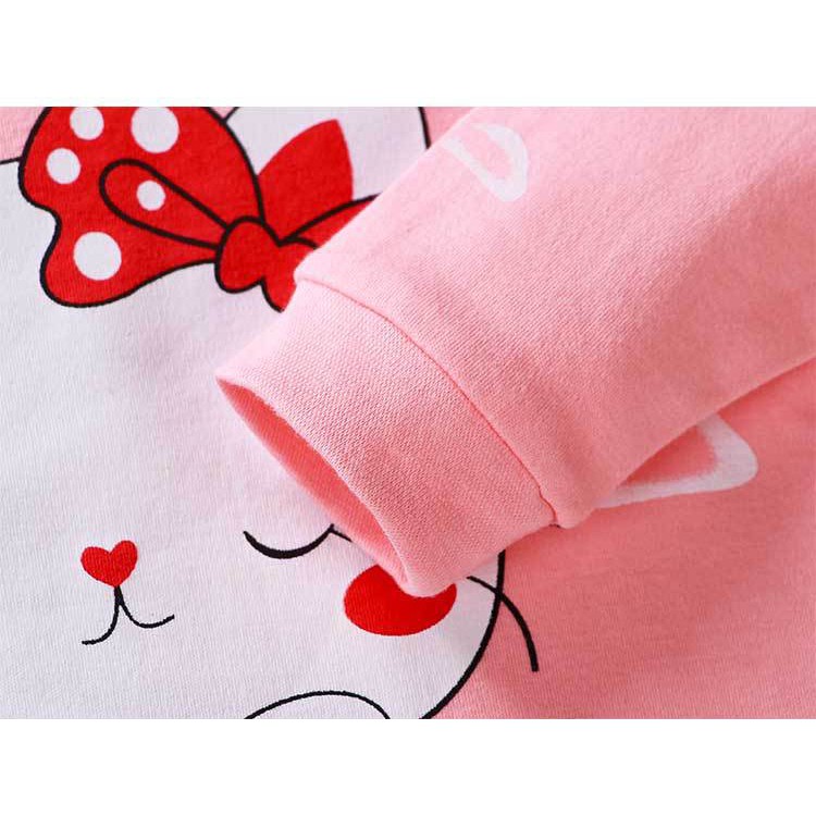 Bộ quần áo thun hãng LINKCARD chất cotton dày dặn hàng quảng châu chất lượng cho bé  AE3
