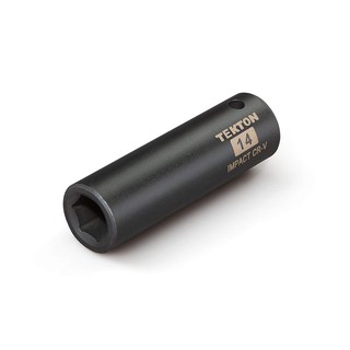 Tekton 47805 1/2-inch drive by 14 mm deep impact socket, cr-v, 6-point