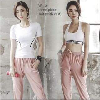 Set quần áo tập yoga thể thao thời trang dành cho nữ
