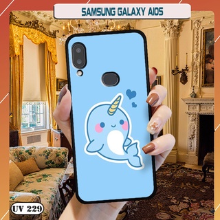 Ốp lưng nhám in hình 3D Samsung Galaxy A10S