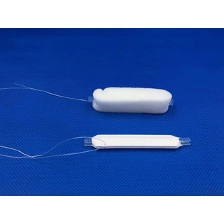 Nassal Dressing- Gạc cầm máu merocel - birocel bông xốp bọt mũi có ống thở sau nâng mũi thẩm mỹ