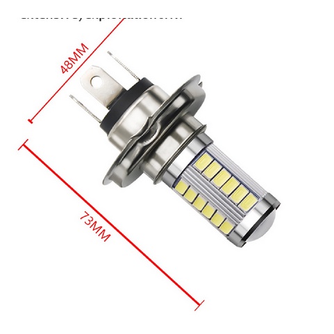 Bóng Đèn Pha Tự Động Phá Sương Mù LED  E6VN / / H4 33 SMD 5630 5730 Cho Xe Hơi ô tô