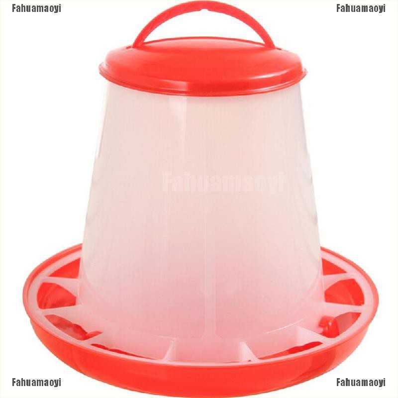 Đồ đựng thức ăn nước uống cho gà làm từ nhựa 1.5kg tiện dụng chất lượng cao