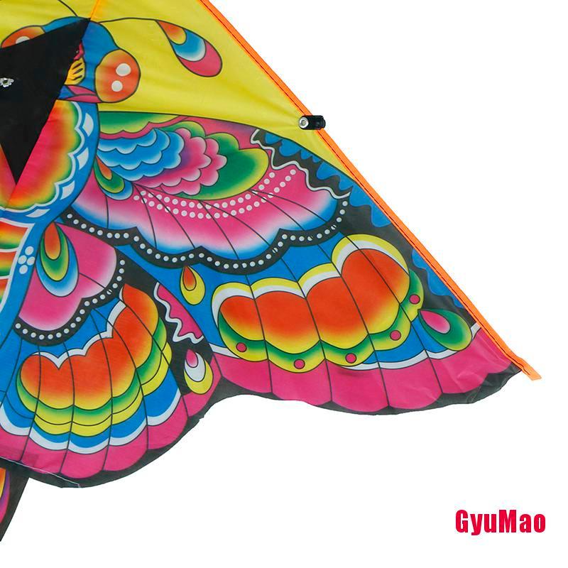 1 Bộ Diều Hình Bướm Đuôi Dài 90*50cm Có Tay Cầm Cho Hoạt Động Ngoài Trời