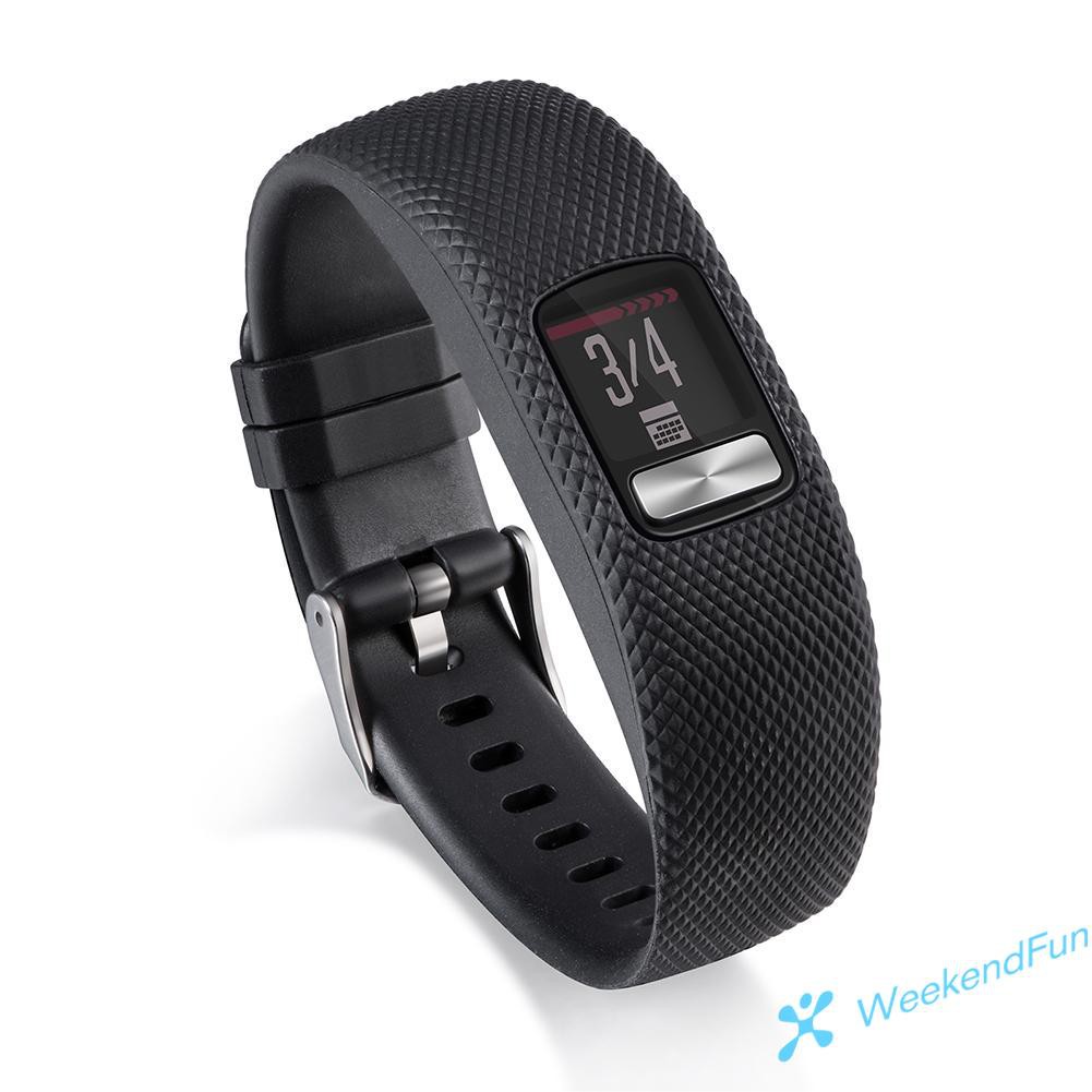 Dây Đeo Silicone Cho Đồng Hồ Thông Minh Garmin Vivofit 4