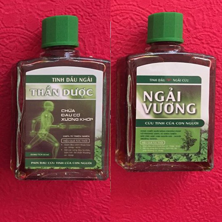 Tinh dầu ngải cứu Ngải vương hỗ trợ giảm đau nhức khớp, chấn thương