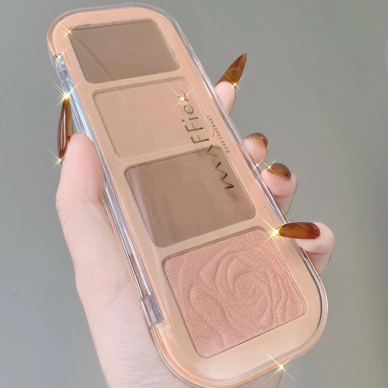 MAFFLICK - Bảng phấn má tạo khối Contouring Powder Palette