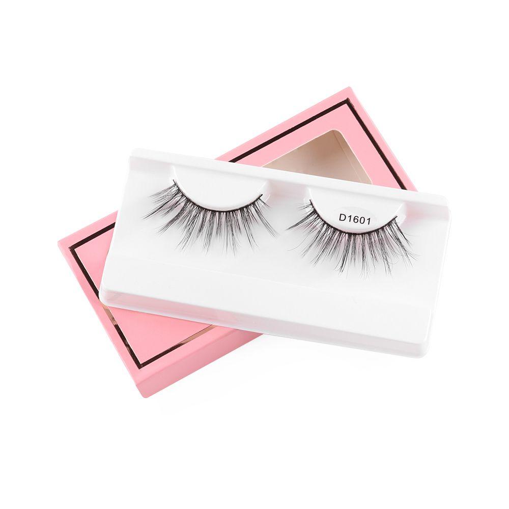 1 Cặp Lông Mi Giả SKONHED 3D Lông Chồn Nhân Tạo Handmade Nhiều Kiểu Dáng Tự Nhiên