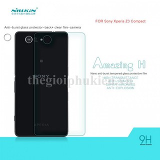 Miếng dán cường lực Sony Xperia Z3 Compact, mini chính hãng Nillkin