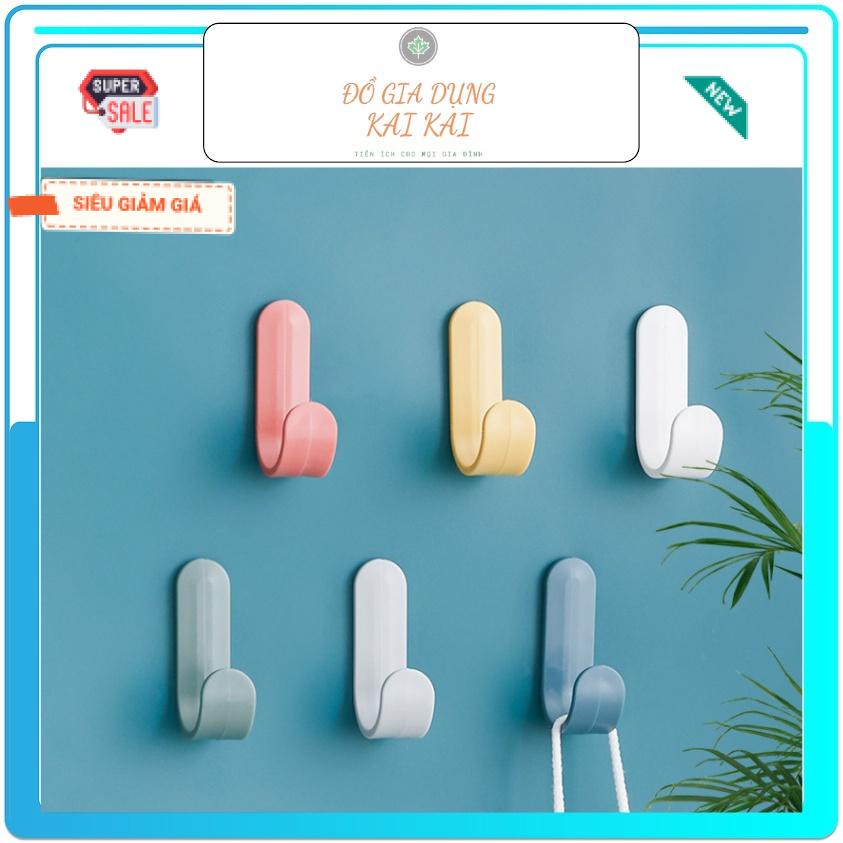 Móc dán tường treo đồ, Móc treo quần áo tiện dụng, Móc dính tường chịu lực siêu chắc chắn ĐỒ GIA DỤNG KAI KAI
