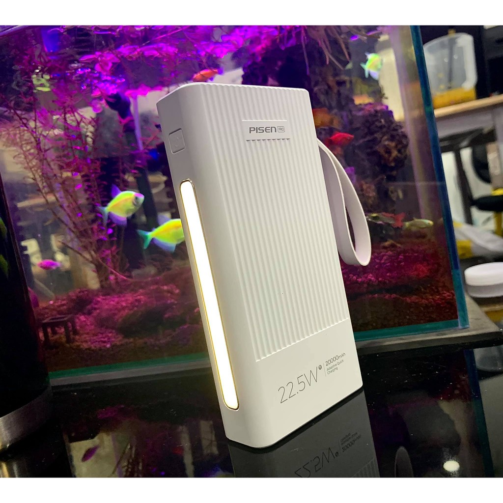 Sạc dự phòng PISEN Pro All 20000mAh, 22.5W - (LS-DY22 ) Trắng - Hàng chính hãng