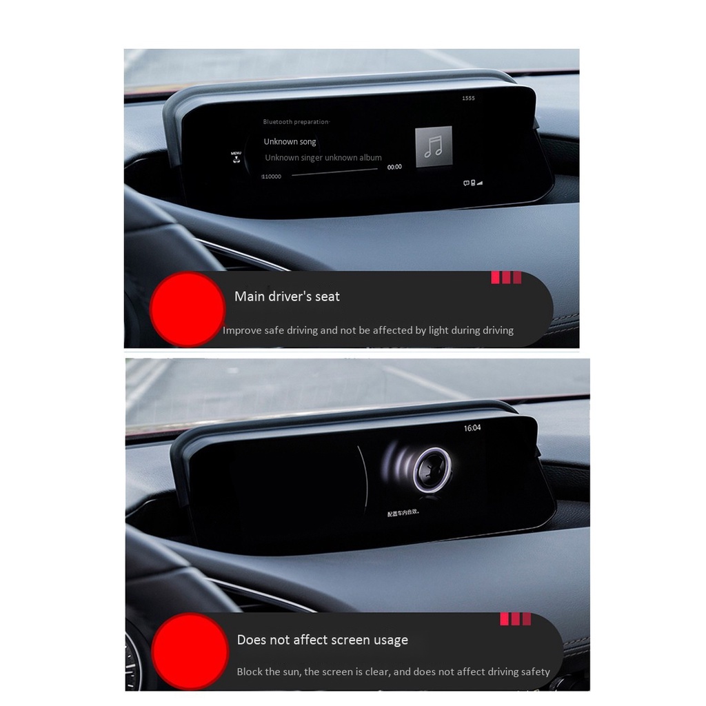 Tấm Che Nắng Cho Bảng Điều Khiển Trung Tâm Xe Hơi mazda cx30 cx-30 2019-2023