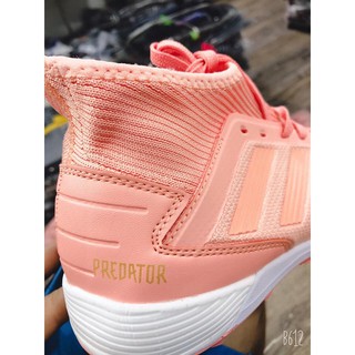 Giày Bóng Đá Predator 19.3 Hồng Cao Cổ TF