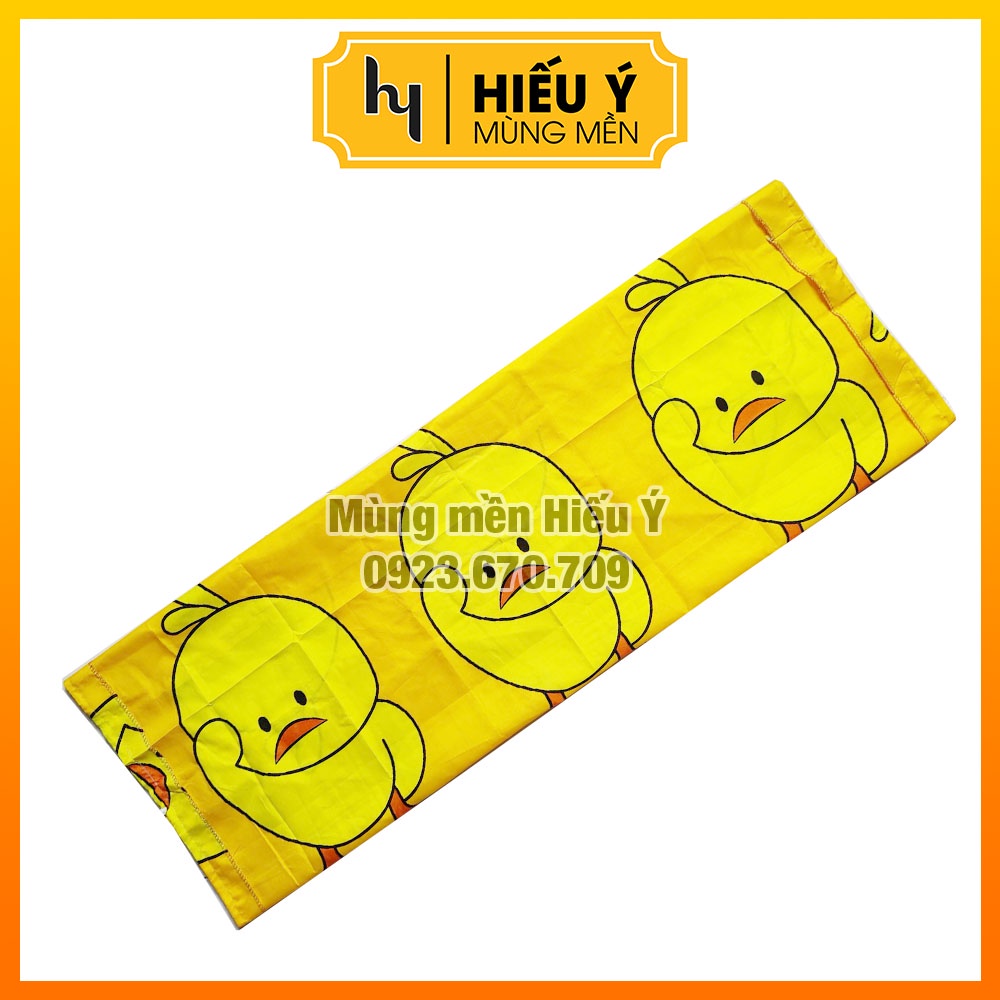 [XẢ LỖ] Vỏ gối ôm cotton 35x100cm dây rút 2 đầu - HÌNH THẬT | Mùng mền Hiếu Ý