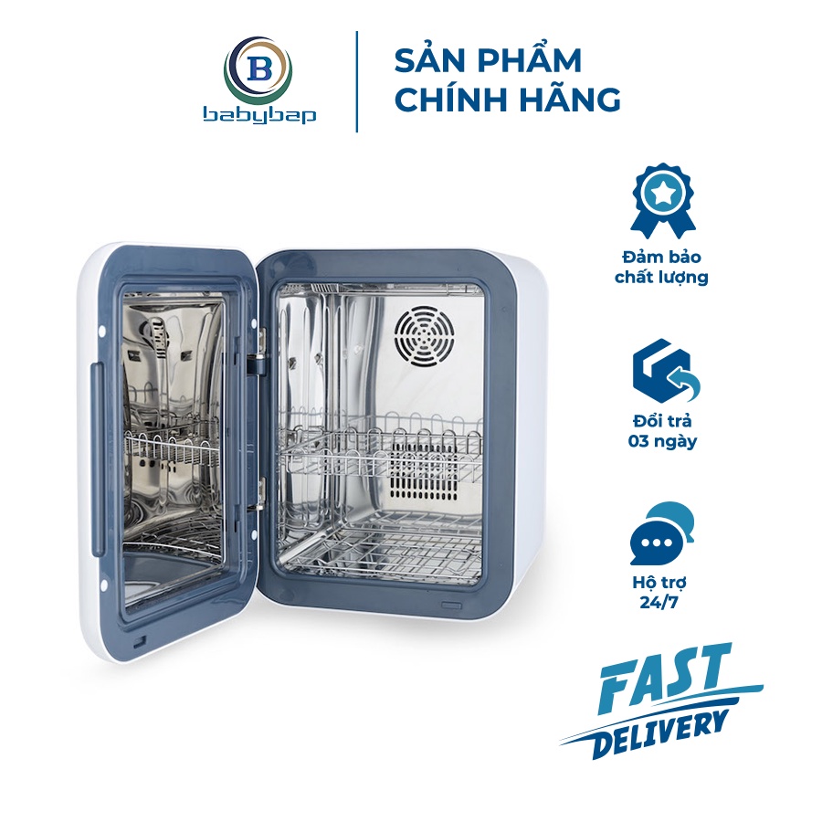 Máy Tiệt Trùng Sấy Khô UV Fatzbaby Super 2 – FB4706SL Màn Hình Cảm Ứng Và Có Quạt Gió Khử Mùi Hôi