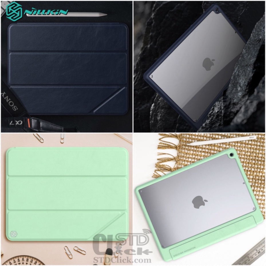 BAO DA IPAD 10.2 2019 - 10.2 2020 - 10.2 2021 NILLKIN BEVEL CHÍNH HÃNG