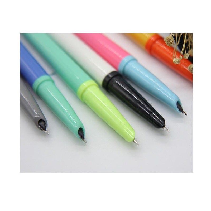 Bút máy cá heo ngòi kim tinh êm trơn