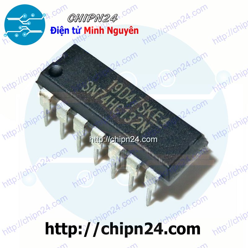 [2 CON] IC 74HC132 DIP-14 (74132 74HC132N)