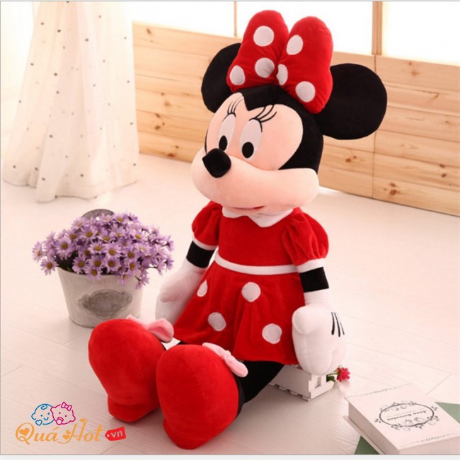 Gấu Bông Chuột Mickey Siêu Lớn - 130Cm