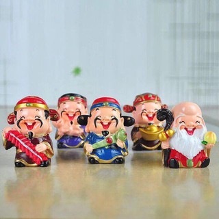 BỘ TƯỢNG 5 ÔNG THẦN TÀI