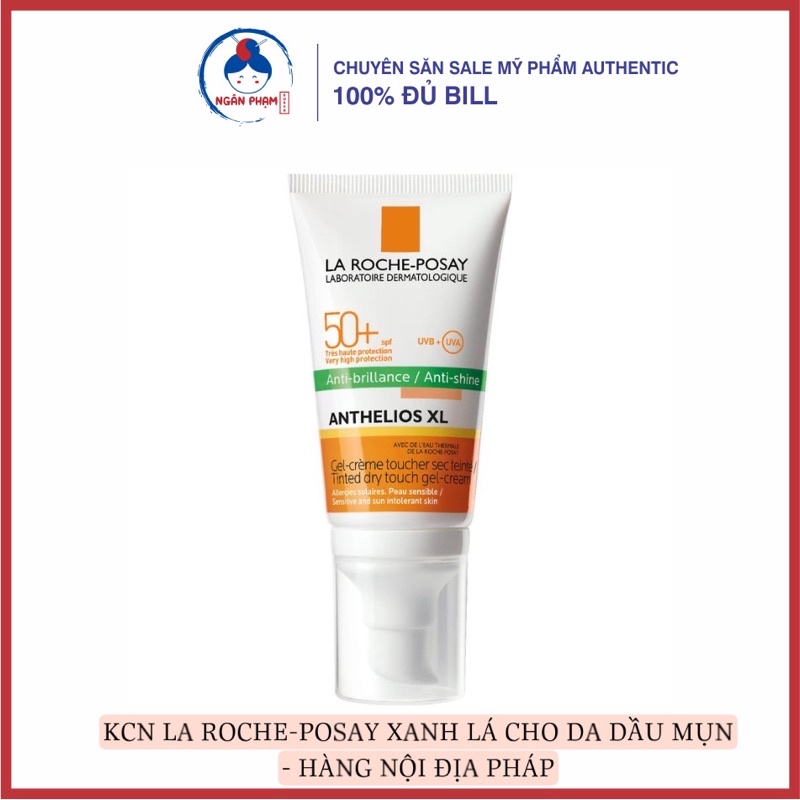 [ Bill Pháp ] Kem Chống Nắng La Roche Posay SPF50 Cho Da Dầu 50ml