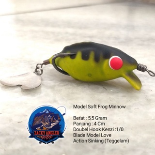 Mềm Mồi Câu Cá Hình Ếch 21 Con